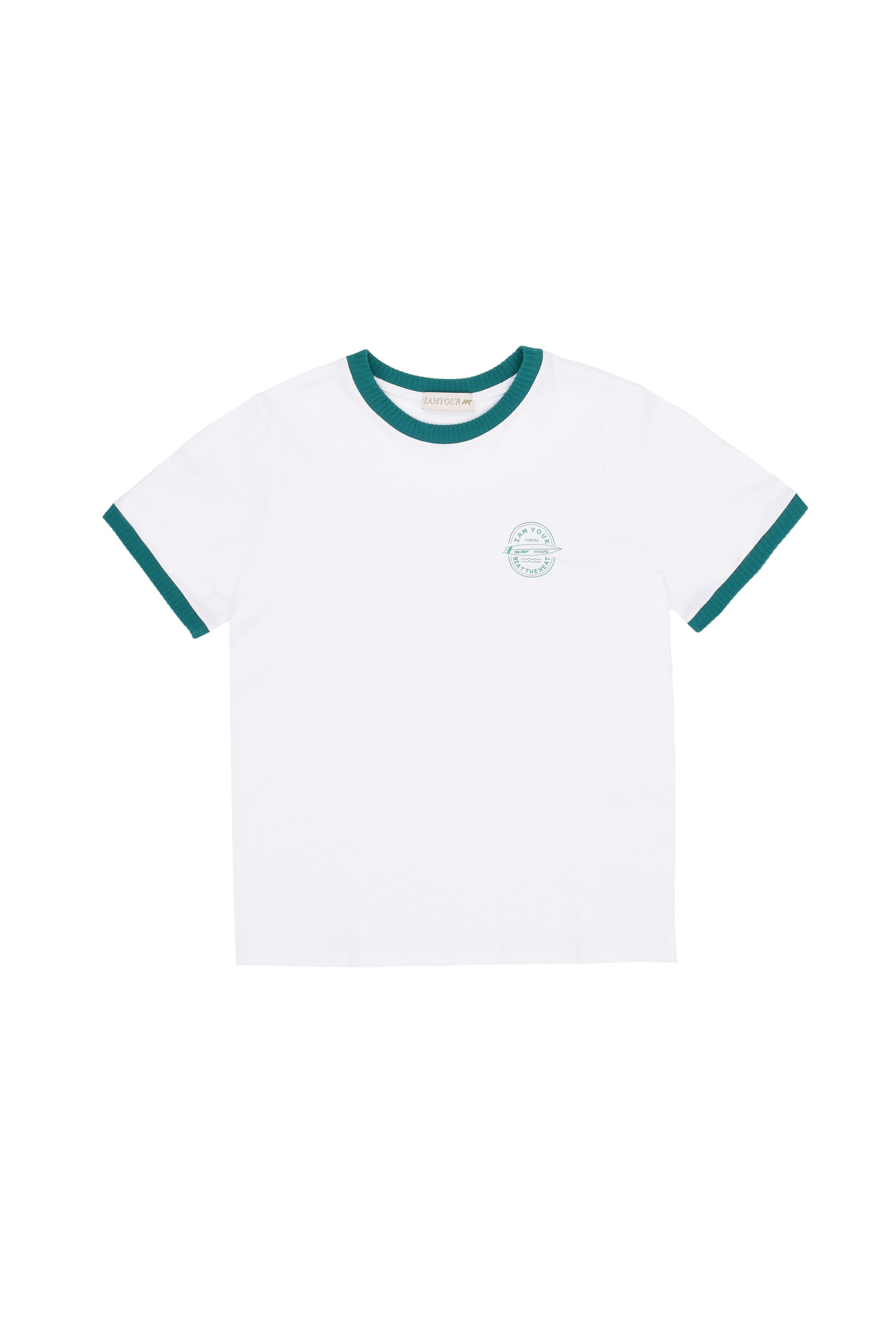 50%--Surf wave T-shirt (green)